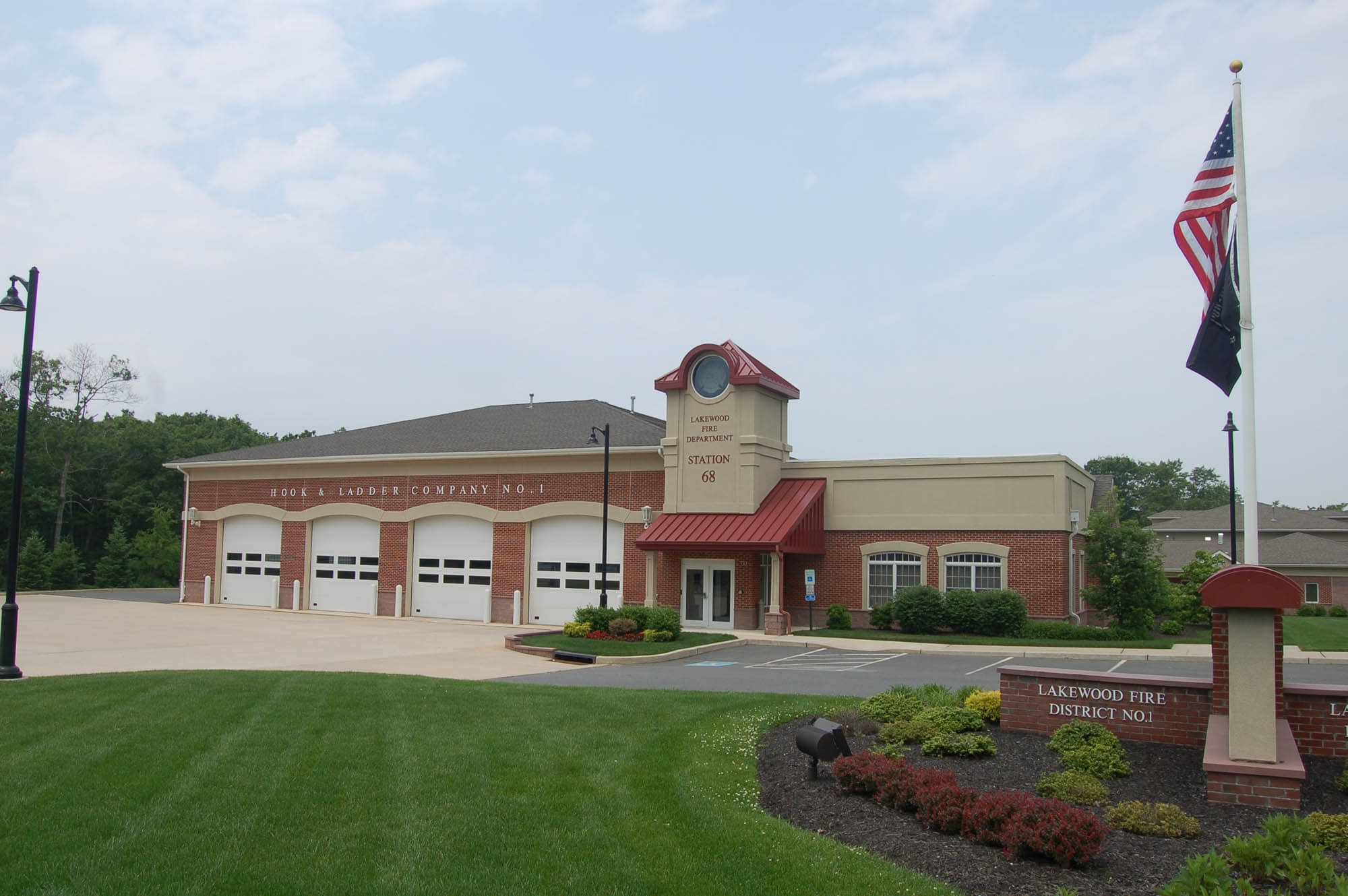 Fire Complex Lakewood Fire Complex designed by Sonnenfeld + Trocchia